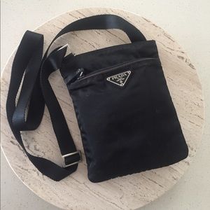 PRADA Nylon "technical" fabric, cross body bag.